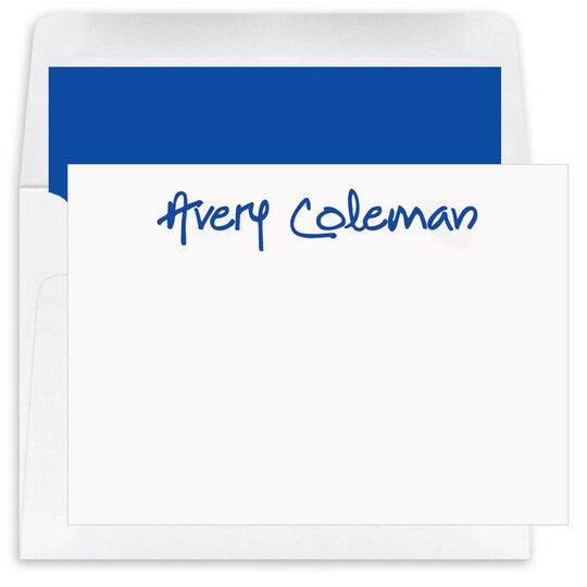 Studio Large Text Flat Note Cards